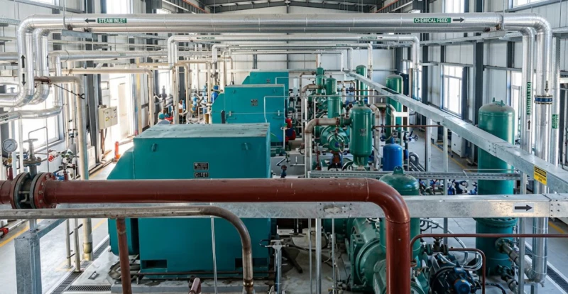 Detailed view of the extreme heavy-duty D-Type compressor structure and highly polished 316L stainless steel extreme-pressure piping mechanisms ensuring 100 bar containment